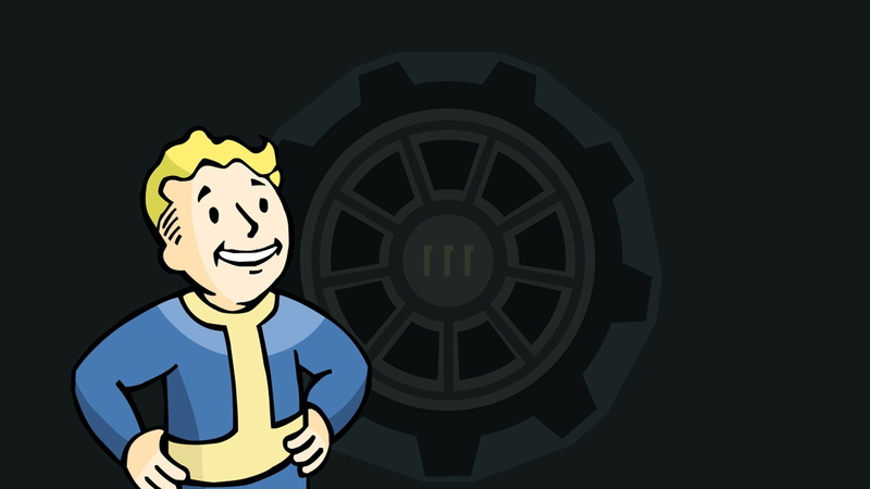 art and craft, outdoors, shape, studio shot, no people, human representation, 1080P, Bethesda Softworks, Vault Boy, building, video games, representation