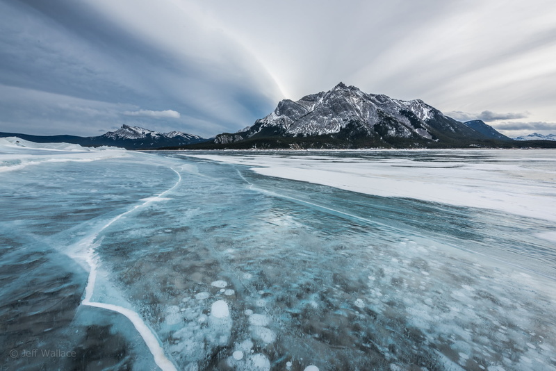 nature, water, glacier, winds, body, Lake  ice, landscape, bubbles, outdoors, Clearwater County  Alberta, body of water, snow, ranges, mountain, ice, Explored