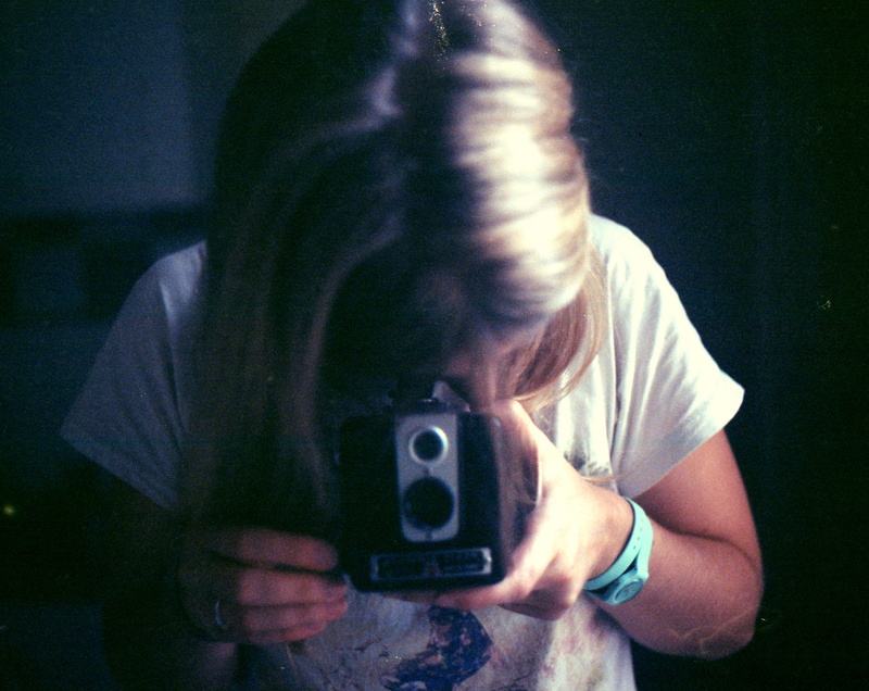 one person, pictures, technology, ektar, Brownie, camera, Girl, photographer, real people, Broken, lorraine, holding, kodakektar, analogue, photography themes