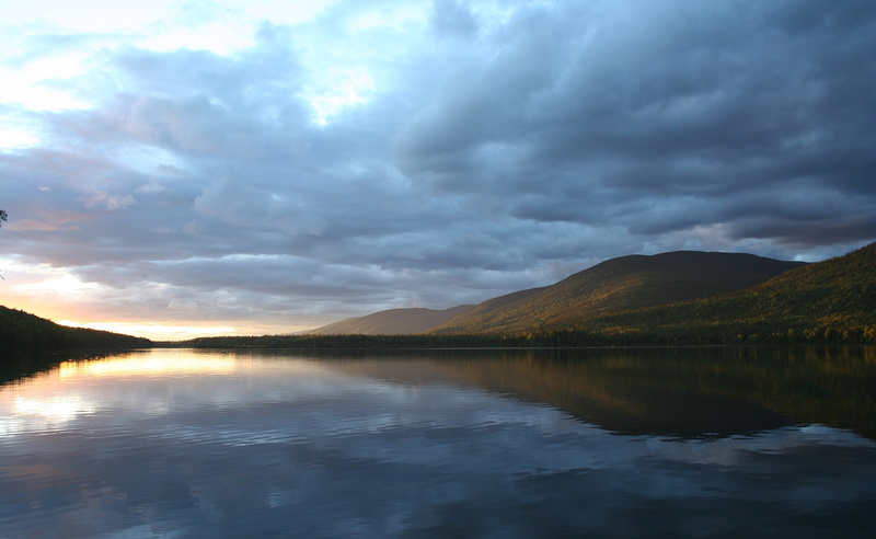 Lake, british, idyllic, scenics - nature, remote, Lakes, water, green, tranquil scene, no people, mackenzie, mountain range, Morfee, sky, hill, clouds