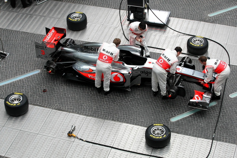 4K, McLaren, dismantling, mechanics, the car, formula 1