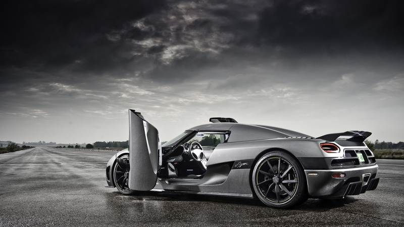 hypercar, grey., Koenigsegg Agera R, coupe, 4K