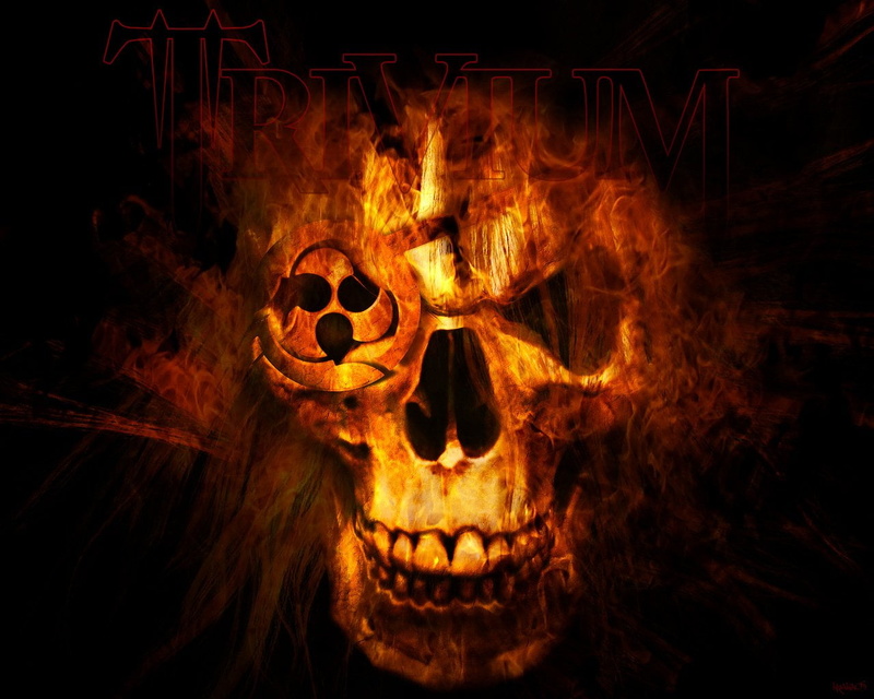 demon - fictional character, dark, human bone, bone, celebration, skull, human skull, 720P, fire, black background, indoors, logo, human body part, spooky