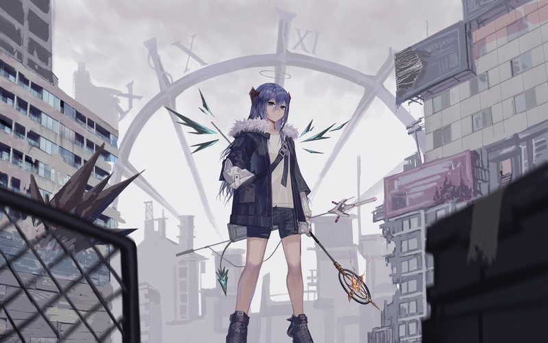 Mostima (Arknights), Arknights, anime girls, Clay (Artist), 5K