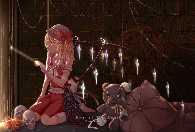 Flandre Scarlet, Niuy, anime girls, anime, 5K, Touhou