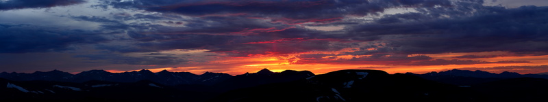scenics - nature, mountain, mountain peak, cloud - sky, tranquil scene, panoramic, no people, tranquility, mountain range, silhouette, sky, landscape, beauty in nature