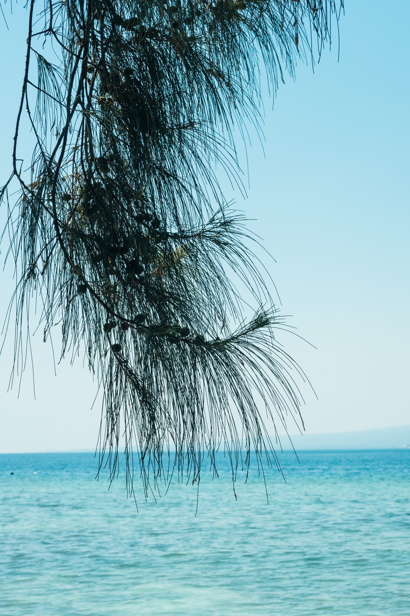 waves, turquoise colored, beauty in nature, horizon, tropical climate, clear sky, gili air, horizon over water, scenics - nature, recreation, nature, sand