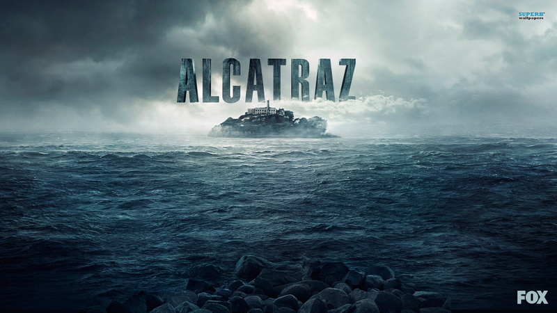 long exposure, sea, rock - object, Alcatraz, sky, sign, illustration, power in nature, fog, motion, outdoors, solid, nature, 1080P, cloud - sky, TV, aquatic sport