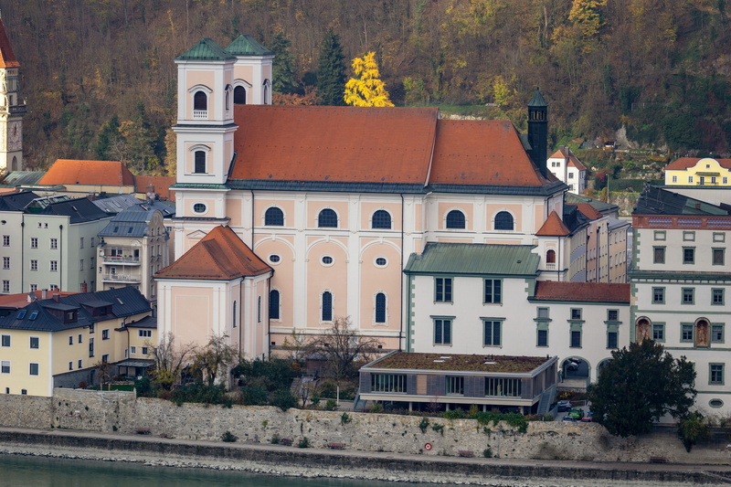church, outdoors, house, plant, roof, niederbayern, cathedral, place of worship, historic center, building exterior, organ, day, passau, building, bavaria