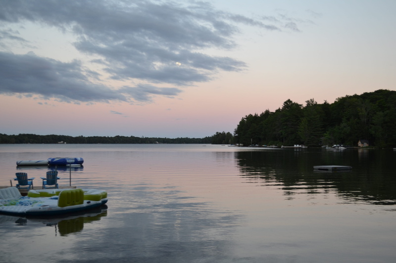 cloud - sky, muskoka, sky, tranquil scene, nautical vessel, 4K, non-urban scene, scenics - nature, tranquility, tree, waterfront, outdoors, transportation