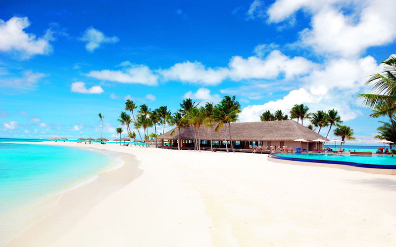 beaches, 1080P, white, indian, islands, maldives, ocean, hd, sand