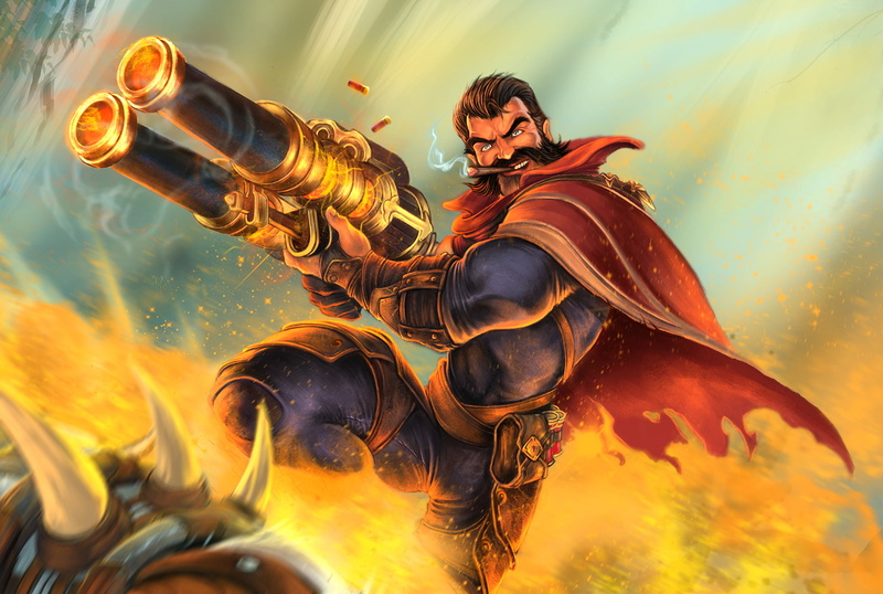 weapons, cigar, Outlaw, League of Legends, 1080P, gun, Graves, male