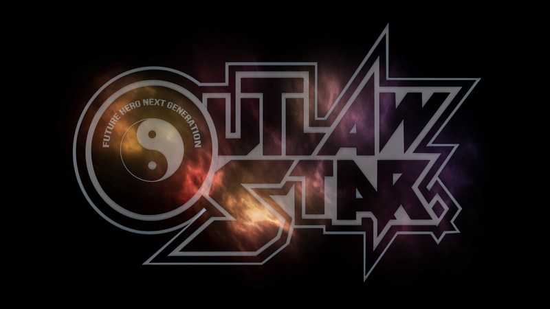 8K, Outlaw Star, typography, anime, space