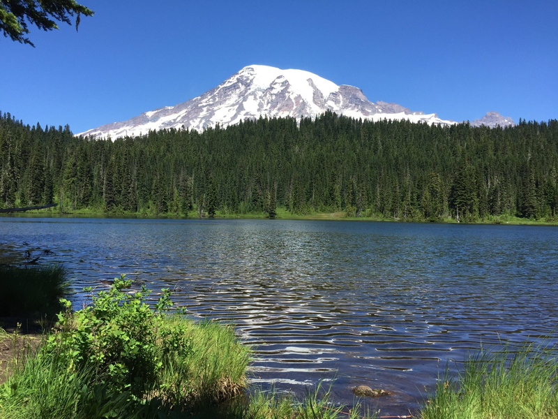 Summer, 1080P, Mountain, Mountains, Mount Rainier