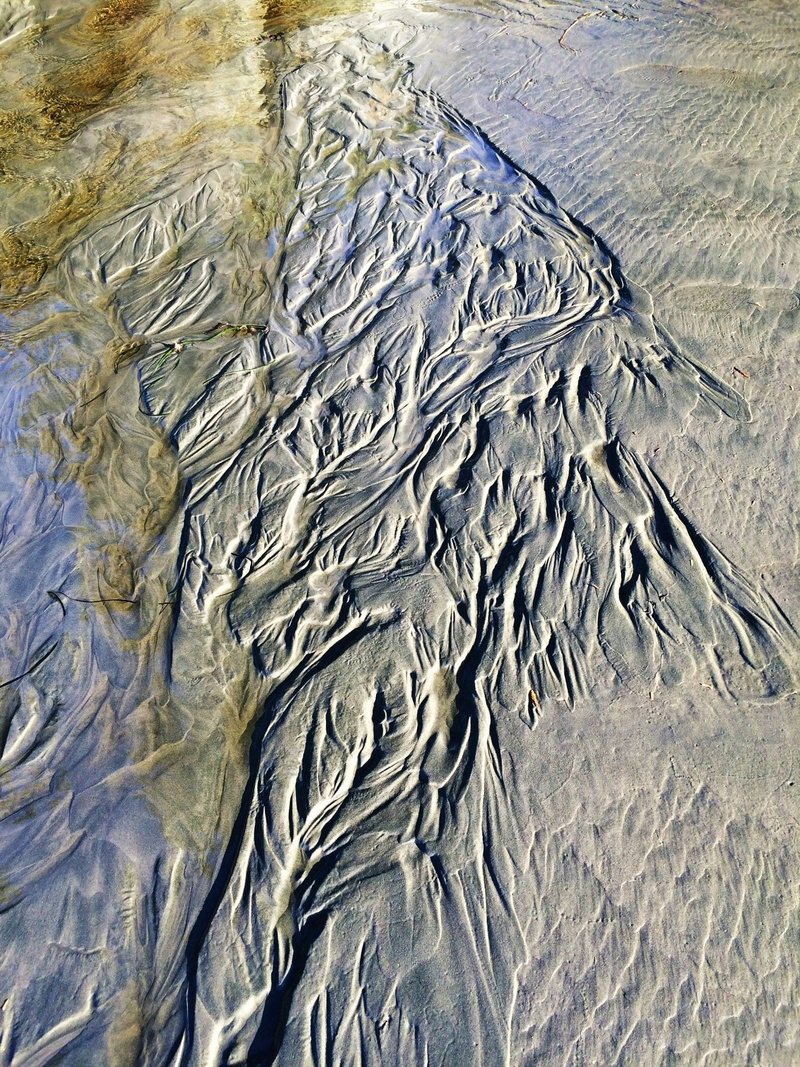 land, scenics - nature, high angle view, sand, natural pattern, runoff, water, arid climate, day, outdoors, environment, no people, pattern, landscape