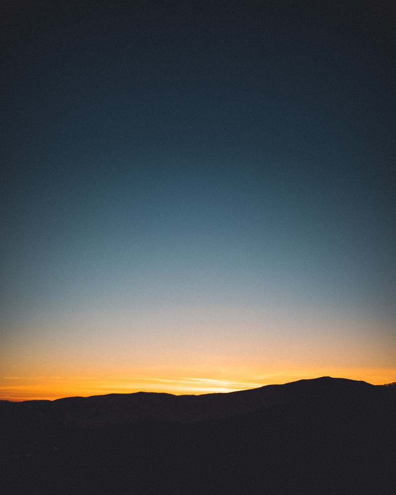 no people, remote, mountain range, environment, outdoors, scenics - nature, gradient, evening, horizon over land, horizon, dark, summer, dusk, beauty in nature