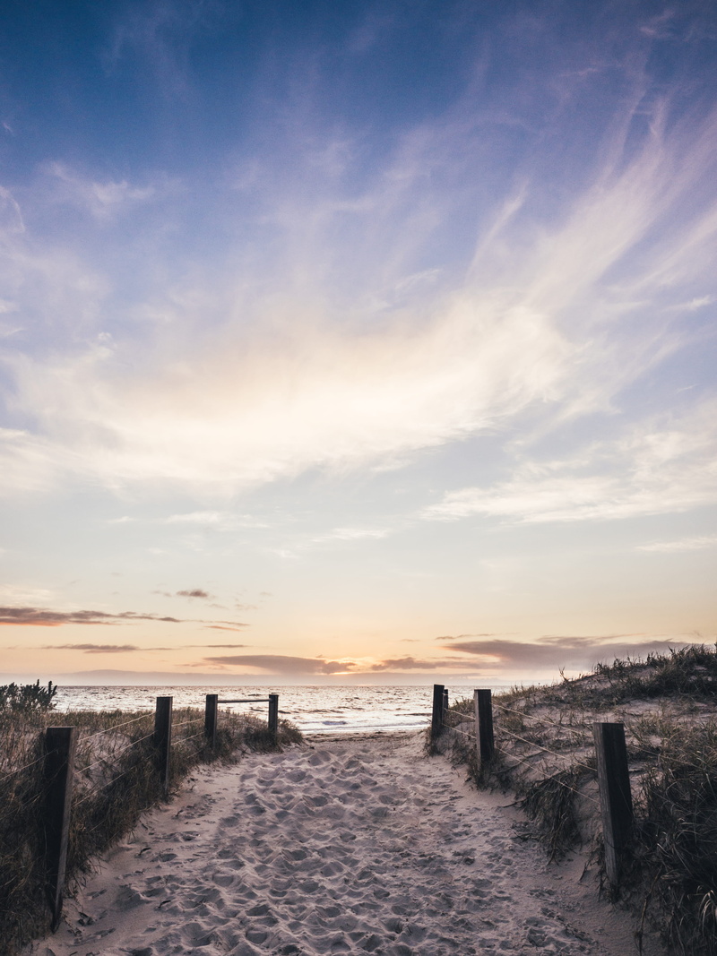 water, 4K, colourful, clouds, idyllic, sunrise, scenics - nature, grange, skyporn, nature, summertime, sea, land, beauty in nature, holiday, cloudporn