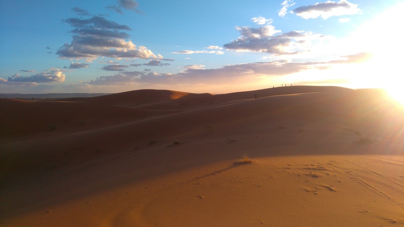blue, lights, sky, sand dune, sunlight, dune, land, hour, morocco, environment, against day, landscape, tranquil scene, morrocco, sand, tranquility, sunset