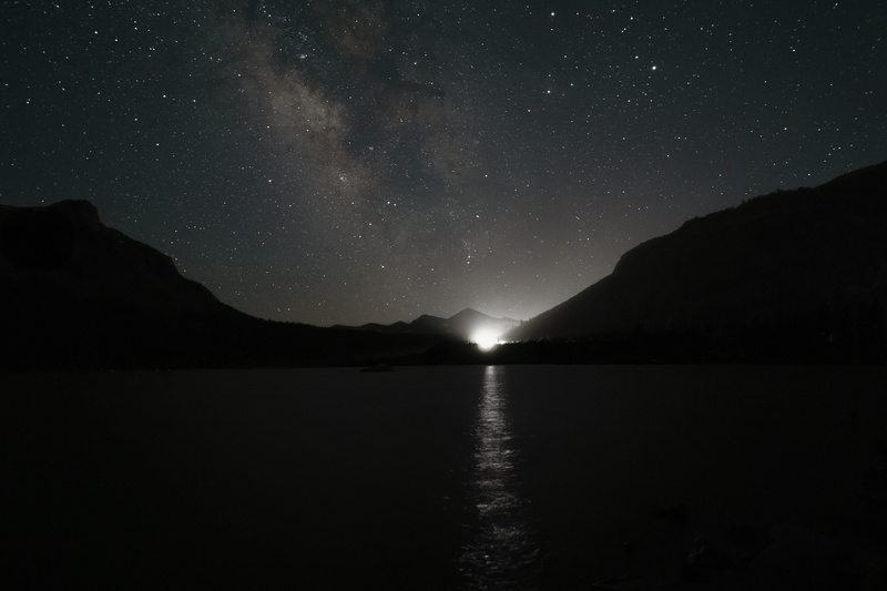 5K, star, body, astronomy, night, scenics - nature, scenics, beauty in nature, grayscale, tranquil scene, constellations, lake, clouds, star field, light