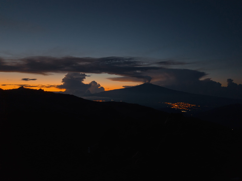 ash, silhouette, 4K, dawn, travel, italy, beauty In Nature, hill, sky, night, cloud - Sky, day, light, scenics, no People, forest, mountain Peak, cloud