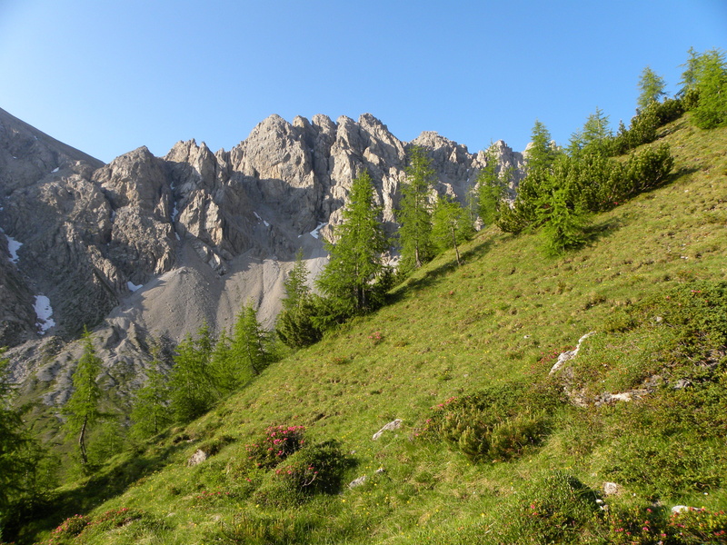 terrain, landscape, day, plant, serene, mountains, non-urban scene, rocky, awesome, mountain peak, green, beauty in nature, lienz, growth, peak, topography