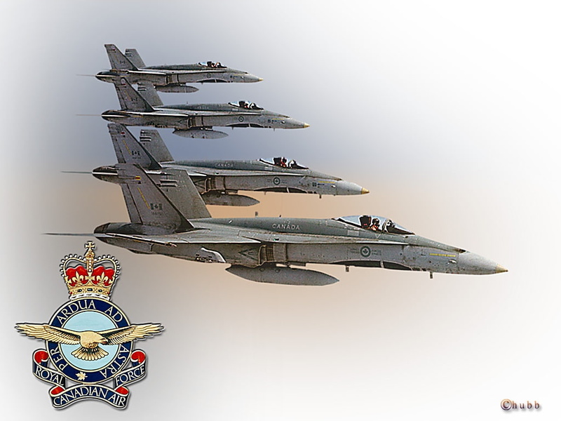 Eagle, formation, aircraft, Four aircraft, crown, hd, Canada, Canada air force, canadian, 480P, art, royal, force, military, air
