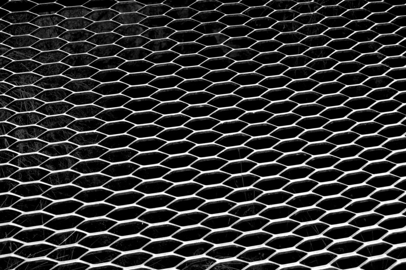 macro, black and white, iron - metal, hexagon, chrome, complexity, silver colored, no people, background, mojave desert, abstract, metal industry, backgrounds