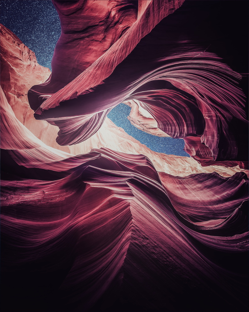 Antelope Canyon, 5K, Rocks, 4K