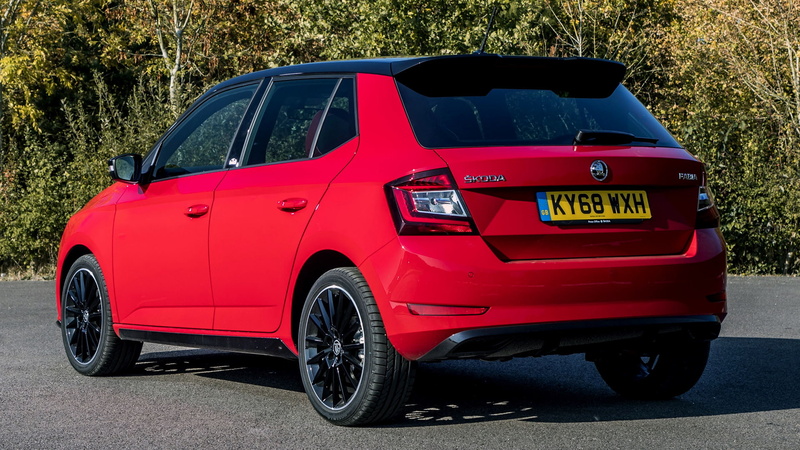 Car, Hatchback, Škoda Fabia, Škoda Fabia Monte Carlo, 1080P, Skoda, Red Car