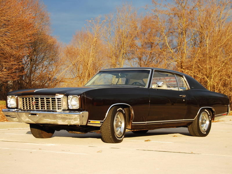 muscle, classic, chevrolet, monte, carlo, 1972, 1080P