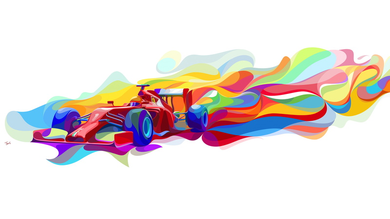 4K, Formula 1, Ferrari, Formula One Cars, 5K, 5K