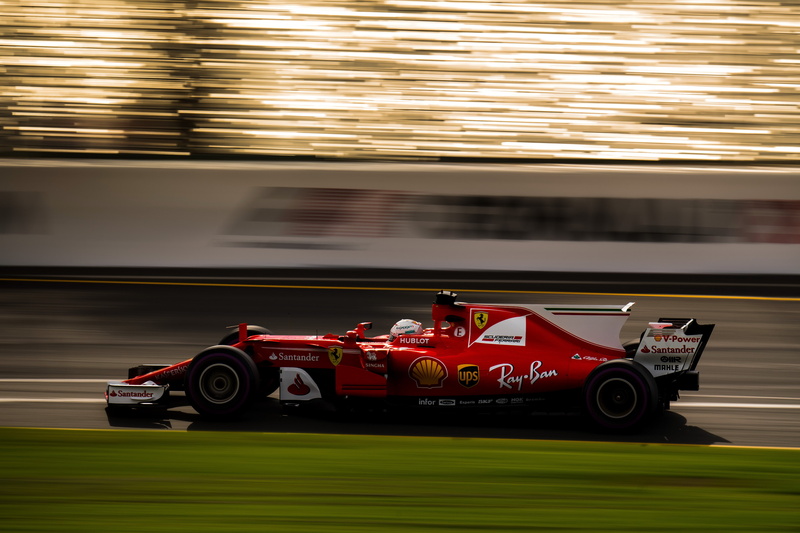ferrari, car, competition, motorsport, one, auto racing, competitive sport, motor racing track, land vehicle, transportation, day, speed, outdoors, 4K