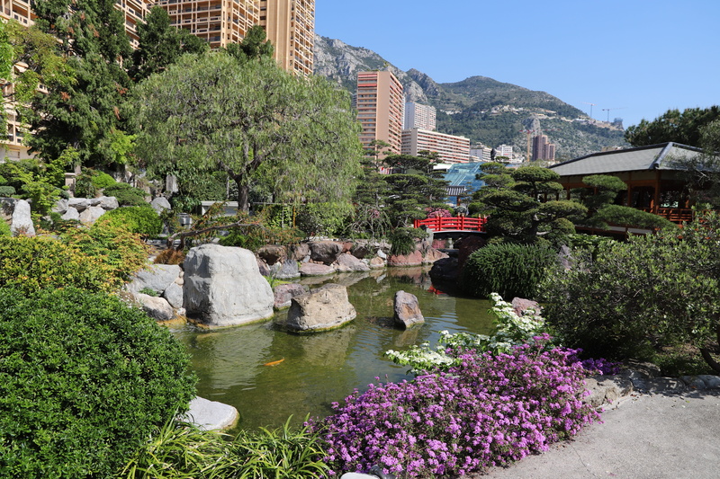 growth, river, nature, building, chlorophyll, 5K, plants, no people, plant, formal garden, garden, flowers, tourism, summer, monte carlo, house, the french riviera