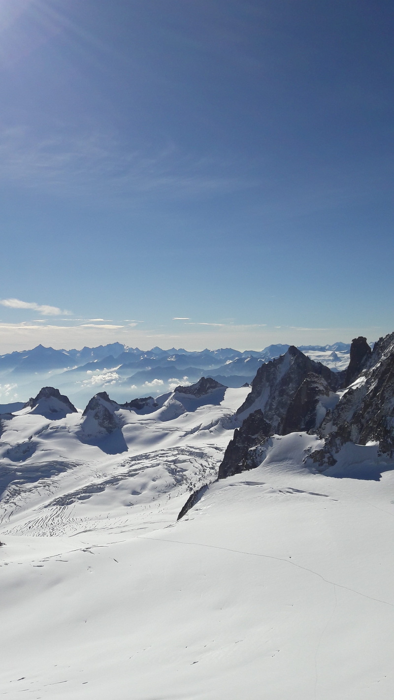 tranquil scene, mountain, no people, snowcapped mountain, scenics - nature, winter, snow, chamonix, nature, 4K, needle, landscape, day, sky, white color