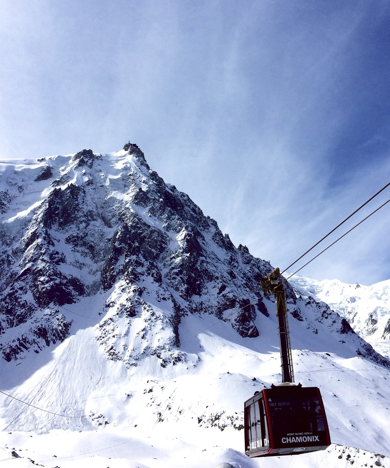 winter, cable, france, sky, beauty in nature, chamonix-mont-blanc, cold temperature, snow, day, snowcapped mountain, mountain range, 1080P, sentier du plan de laiguille