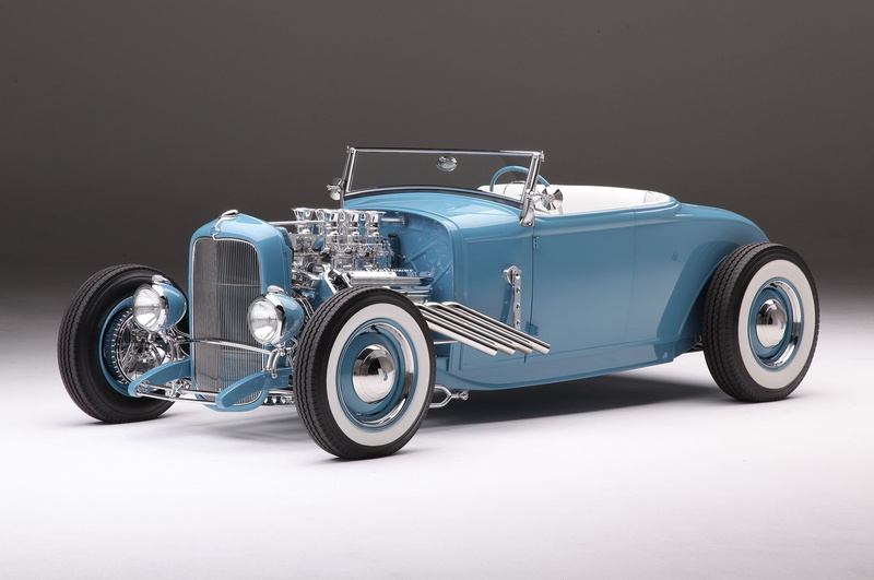 rod, 1931, blue, roadster, 1080P, hot, ford, cars, classis