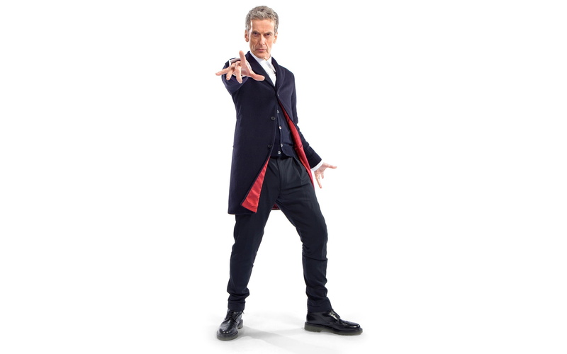 businessman, one person, Peter Capaldi, TARDIS, business person, Doctor Who, simple background, confidence, tv series, standing, business, men, copy space