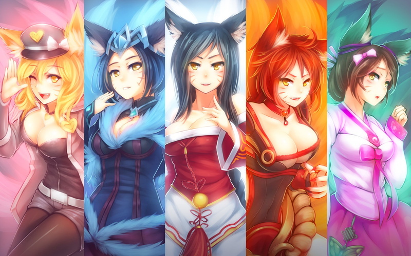 League of Legends, 1080P, Ahri