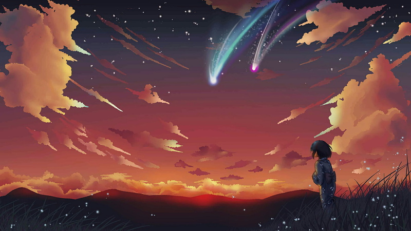 Your Name., Anime, Mitsuha Miyamizu, 1080P