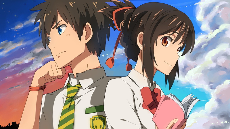 Mitsuha Miyamizu, 1080P, Taki Tachibana, Your Name., Anime