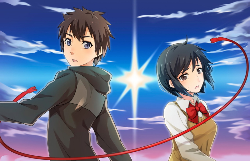 Your Name., Anime, Mitsuha Miyamizu, Kimi No Na Wa., Taki Tachibana, 1080P
