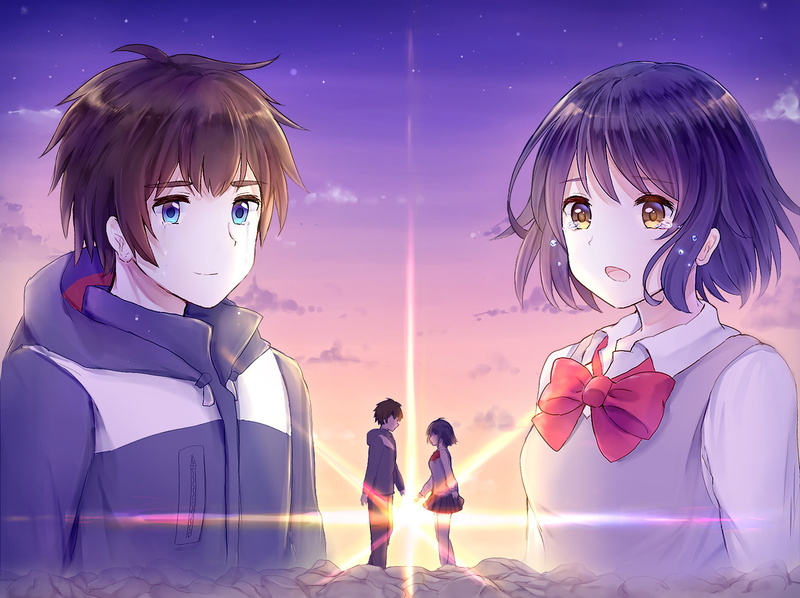 Taki Tachibana, Anime, Your Name., 1080P, Kimi No Na Wa., Mitsuha Miyamizu