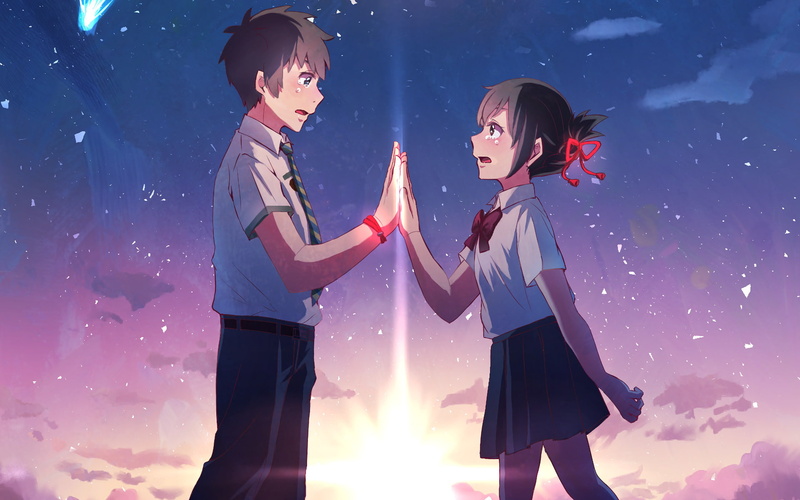 Mitsuha Miyamizu, Anime, Your Name., 1080P, Kimi No Na Wa., Taki Tachibana