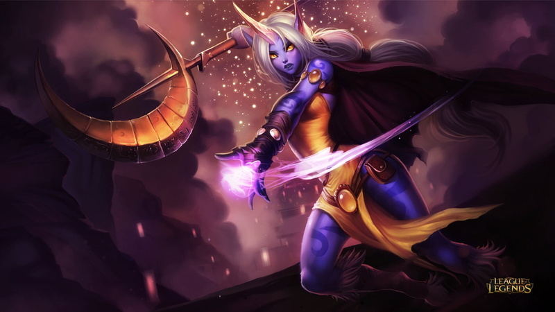 warrior, League Of Legends, Soraka (League of Legends), video games, 1080P