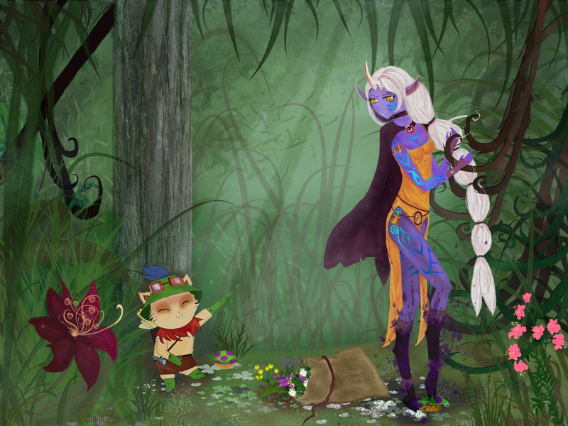 Video Game, 1080P, Soraka (League Of Legends), Teemo (League Of Legends), League Of Legends