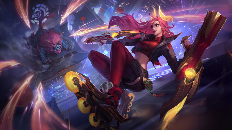 League of Legends, 8K, Lunar Beast (Event), Miss Fortune, Miss Fortune (League of Legends), Riot Games, ADC, Adcarry