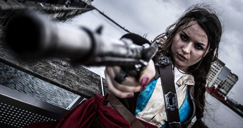 Brunette, Women, Assassins Creed, Cosplay, 1080P