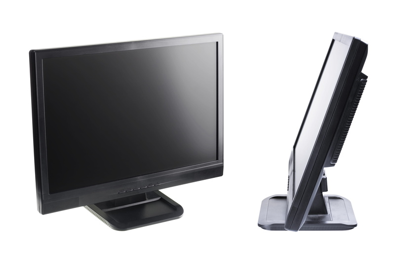 4K, view, television, computer equipment, pc, no people, white, copy space, desktop pc, equipment, computer, flat screen, surveillance, new, blank, business