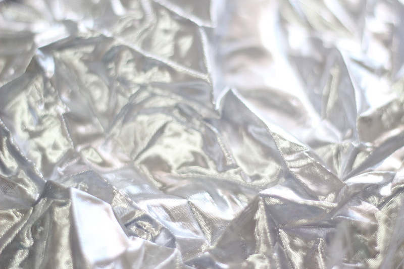 textured, 2K, paper, silver, textile, crumpled paper, shiny, plastic, satin, backgrounds, gray, no people, close-up, garbage, pattern, texture, silver colored