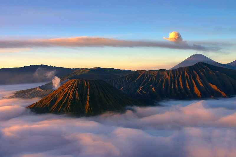 Mount Bromo, Volcanoes, 1080P